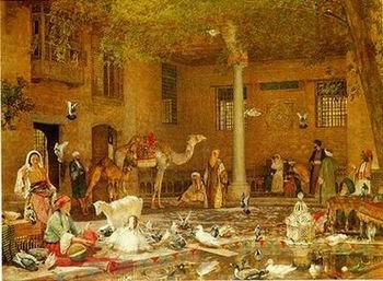 unknow artist Arab or Arabic people and life. Orientalism oil paintings  253 Germany oil painting art